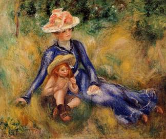 伊冯和珍 Yvonne and Jean (1899)，皮耶尔·奥古斯特·雷诺阿