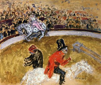 在马戏团 At the Circus (1897)，皮尔·波纳尔