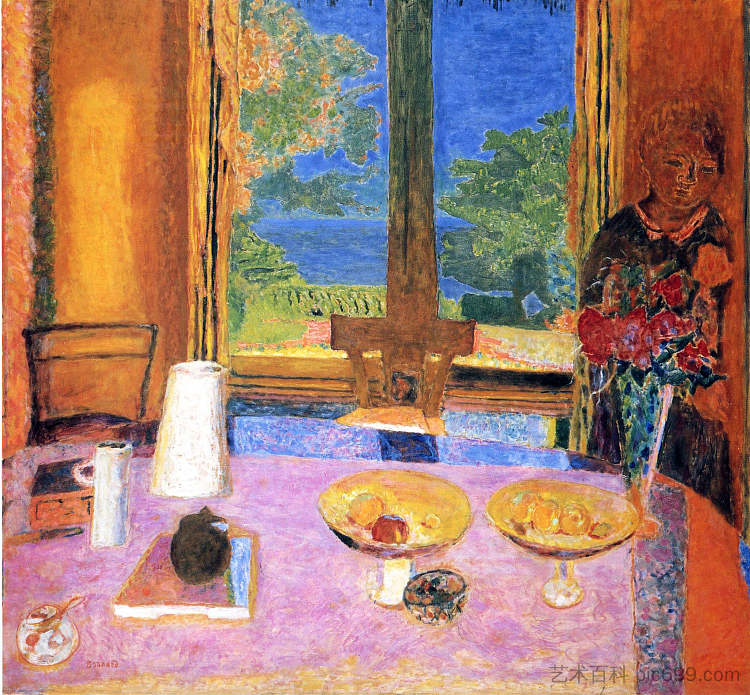 花园餐厅 Dining Room on the Garden,皮尔·波纳尔