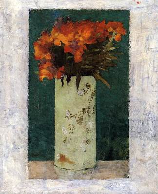 花盆 Pot of Flowers (c.1888)，皮尔·波纳尔