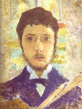 自画像 Self Portrait (1889)，皮尔·波纳尔