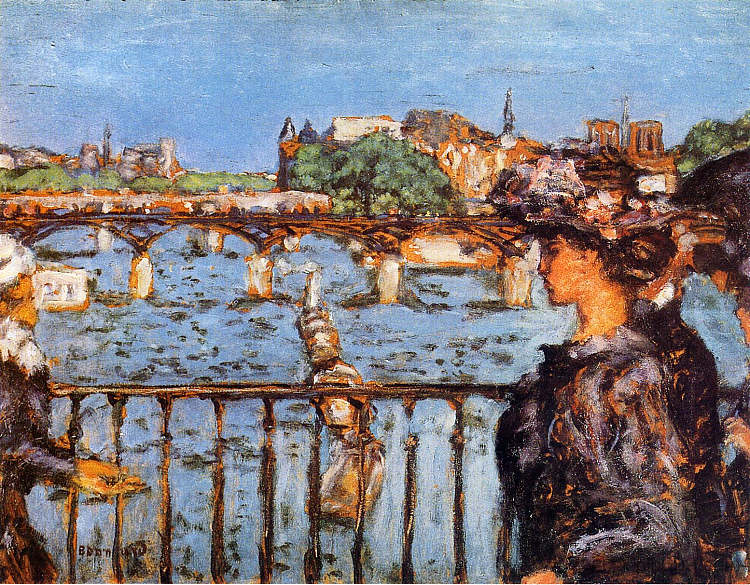 艺术桥 The Pont des Arts (1905)，皮尔·波纳尔