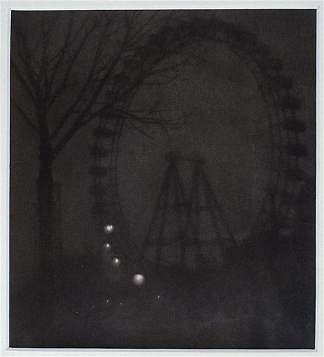 杜乐丽宫的摩天轮 Ferris Wheel in the Tuileries (1905)，皮埃尔·杜布勒伊