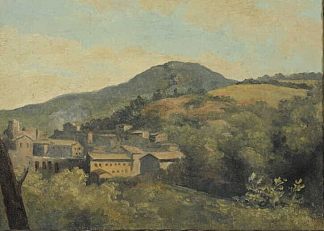 意大利风景 Italiaans Landschap，皮埃尔-亨利·德·瓦朗谢讷