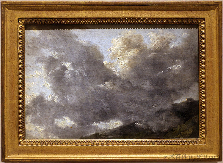云研究 Studio di nuvole (1817),皮埃尔-亨利·德·瓦朗谢讷