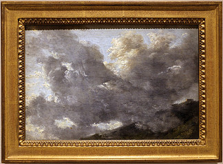 云研究 Studio di nuvole (1817)，皮埃尔-亨利·德·瓦朗谢讷