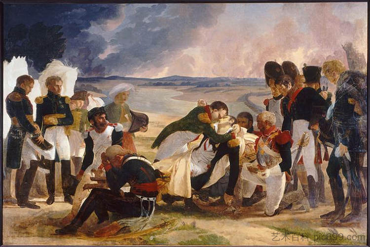 蒙特贝罗公爵拉纳元帅之死 Death of Marshal Lannes, Duke of Montebello (1810 - 1811)，皮耶尔·纳西斯·盖兰