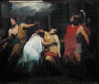 卢克丽霞之死研究 Study for the Death of Lucretia，皮耶尔·纳西斯·盖兰