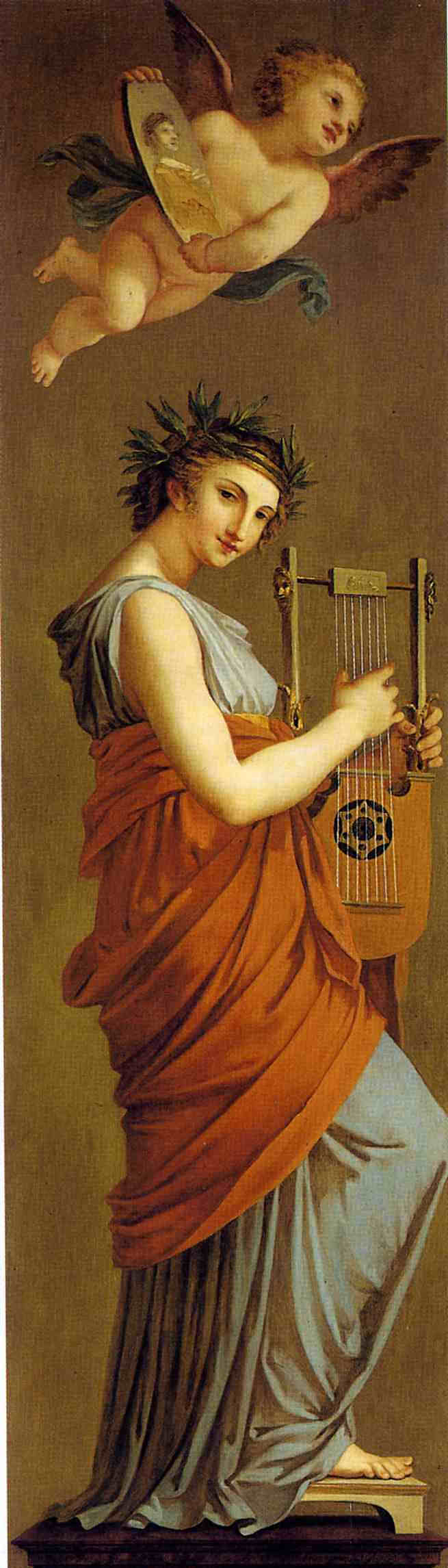 艺术、财富、快乐和哲学:艺术 Arts, Wealth, Pleasure and Philosophy: Arts (c.1800; France ),皮埃尔·保罗·普吕东