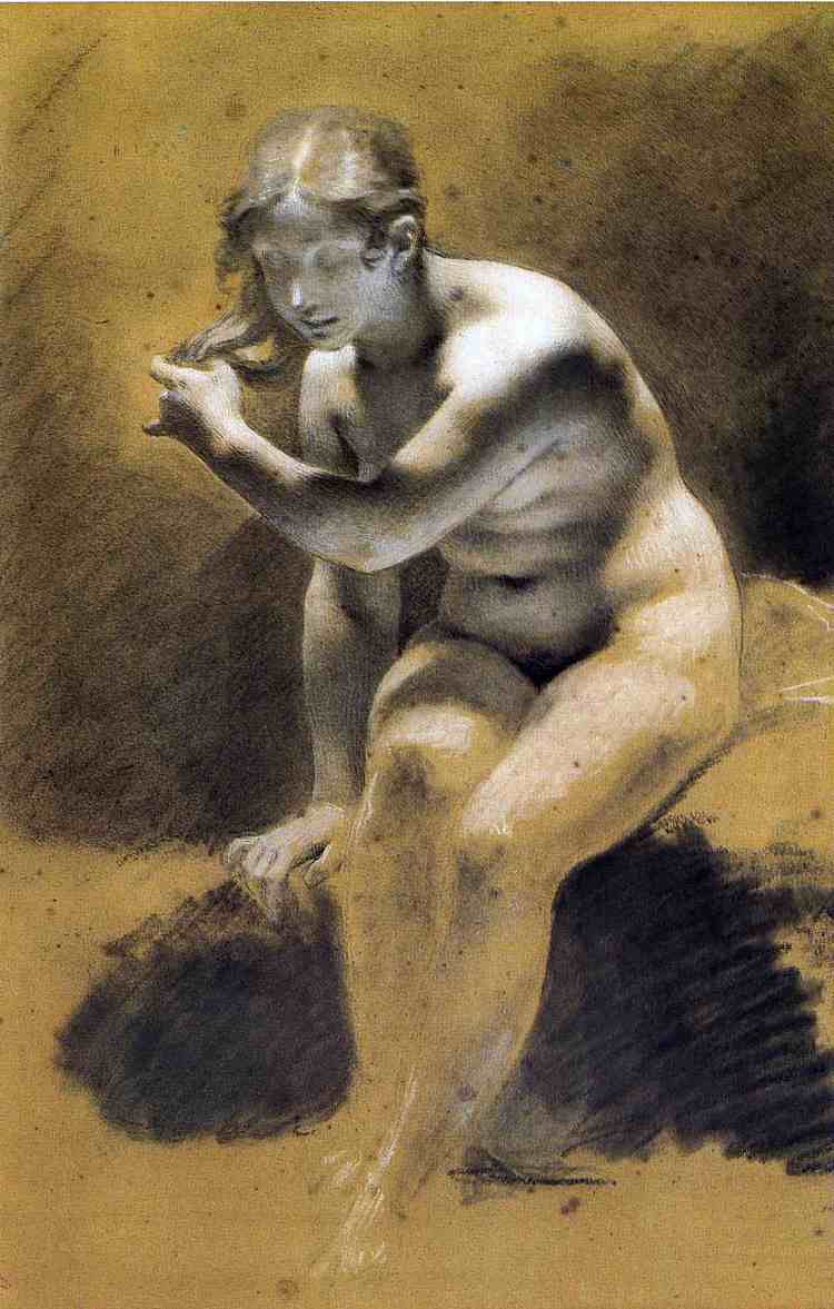 沐浴维纳斯 Bathing Venus,皮埃尔·保罗·普吕东