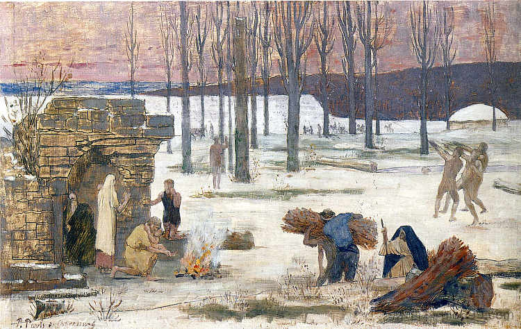 冬 Winter (1896)，皮埃尔·皮维·德·夏凡纳