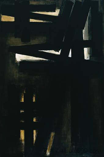 绘画,1953年5月23日 Painting, 23 May 1953 (1953),皮埃尔·苏拉热