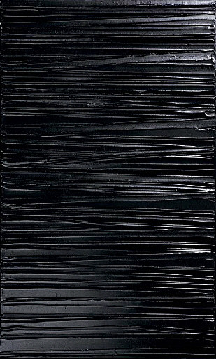 绘画 130 x 81 cm， 20-03-2004 Peinture 130 x 81 cm, 20-03-2004 (2004)，皮埃尔·苏拉热