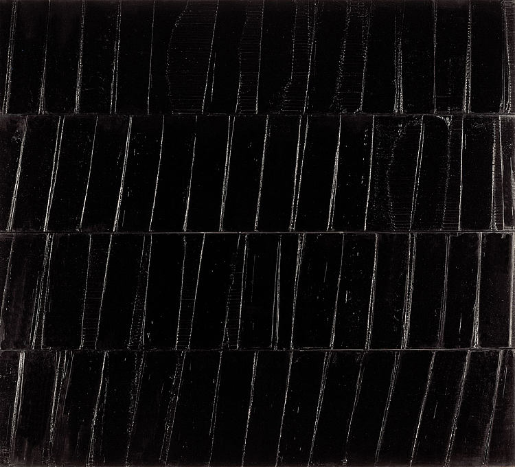 绘画 324 x 362 cm， 1985 （Polyptych C） Peinture 324 x 362 cm, 1985 (Polyptyque C) (1985)，皮埃尔·苏拉热