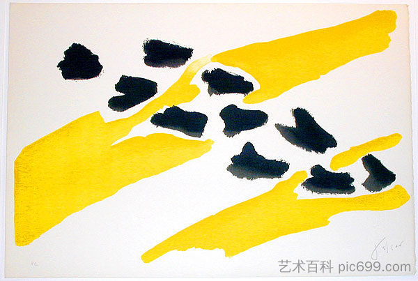 鸟类的飞行 I Vol d'oiseaux I (1959)，皮埃尔·塔尔-科特