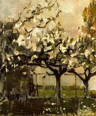 树 Alberi (1908)，皮特·蒙德里安