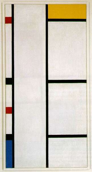 成分三 白黄色 Composition No. III Blanc-Jaune (1935 – 1942)，皮特·蒙德里安