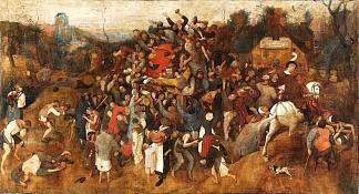 圣马丁节的葡萄酒 The Wine of Saint Martin’s Day (1565 – 1568)，彼得·勃鲁盖尔