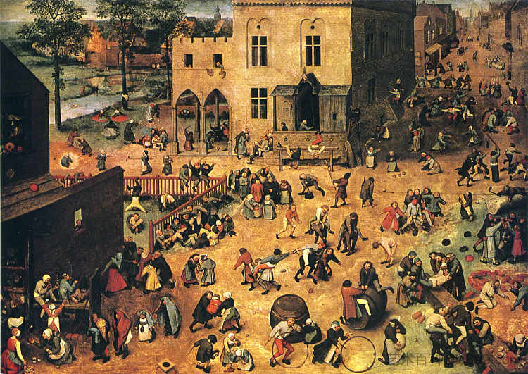 儿童游戏 Children's Games (1560),彼得·勃鲁盖尔