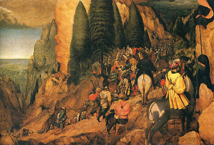 圣保罗的皈依 Conversion of St. Paul (1567),彼得·勃鲁盖尔