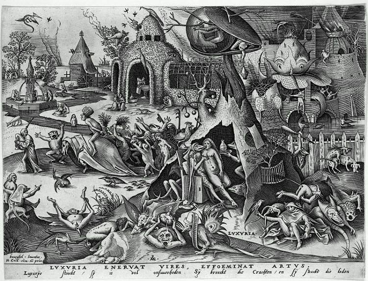 欲望 Lust (c.1558)，彼得·勃鲁盖尔