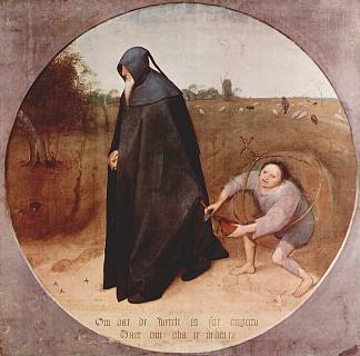 厌恶人类者 Misanthrope (1568)，彼得·勃鲁盖尔