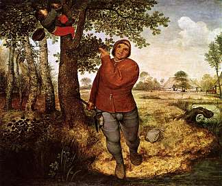 农民和鸟巢者 The Peasant and the Birdnester (1568)，彼得·勃鲁盖尔