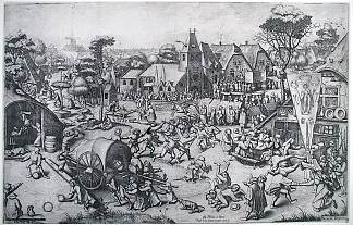 圣乔治节的博览会 The Fair on St. George’s Day (c.1557 – c.1561)，彼得·勃鲁盖尔