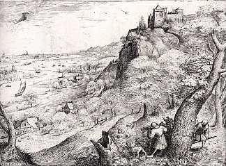 野兔狩猎 The Hare Hunt (1560)，彼得·勃鲁盖尔
