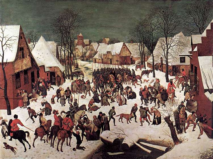 屠杀无辜者 The Massacre of the Innocents (1565 - 1566)，彼得·勃鲁盖尔