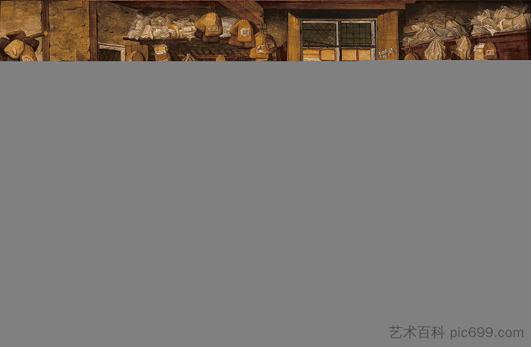 税务局 The Tax-Collector's Office (1615)，小彼得·勃鲁盖尔