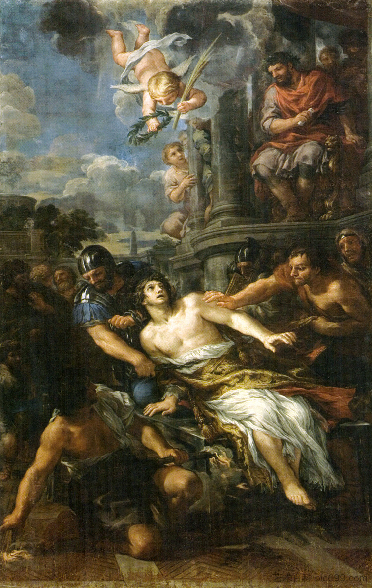 圣劳伦斯殉难 Martyrdom of Saint Lawrence，彼得罗·达·科尔托纳