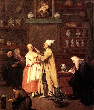 药剂师 The Pharmacist (1752)，彼得罗·隆吉