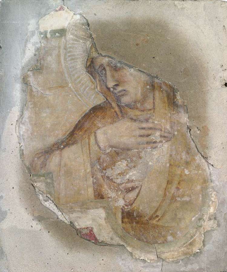 女圣人 A Female Saint (1340)，彼得罗·洛伦泽蒂