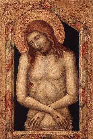 悲伤的人 Man of Sorrow (1345)，彼得罗·洛伦泽蒂