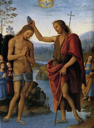 基督的洗礼 Baptism of Christ (c.1498 – c.1500)，彼得罗·贝鲁吉诺