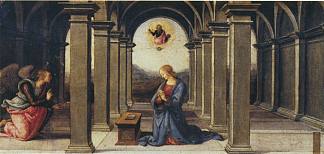 法诺祭坛画（天使报喜） Pala di Fano (Annunciation) (1497)，彼得罗·贝鲁吉诺