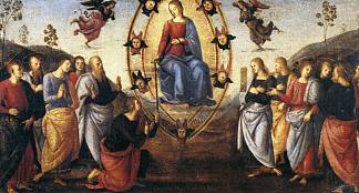 法诺祭坛画（假设） Pala di Fano (Assumption) (1497)，彼得罗·贝鲁吉诺