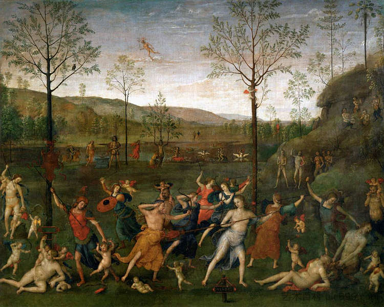 爱与贞操之战 Combat of Love and Chastity (1503 - 1505),彼得罗·贝鲁吉诺