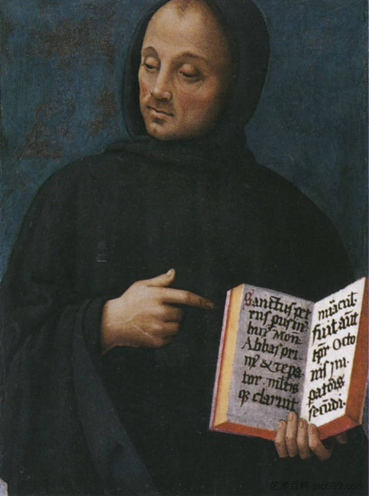 圣彼得息肉（圣彼得罗·文乔利） Polyptych of St. Peter (San Pietro Vincioli) (1496 - 1500)，彼得罗·贝鲁吉诺