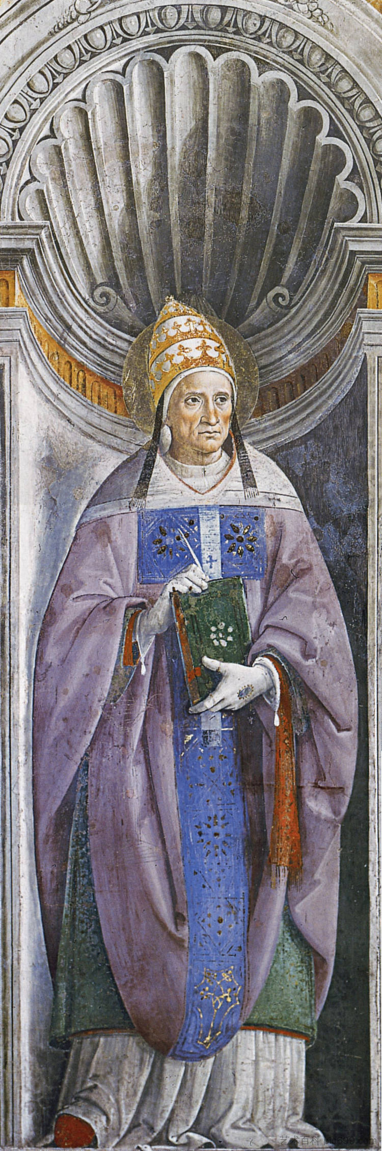 教皇安特罗 Pope Antero (1481 - 1483)，彼得罗·贝鲁吉诺