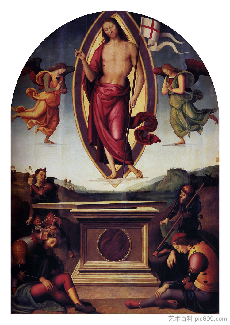 复活 Resurrection (1499 - 1500),彼得罗·贝鲁吉诺