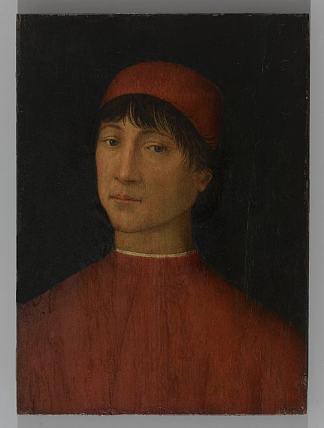 一个年轻人的肖像 Portrait of a young Man (1502)，宾杜里乔