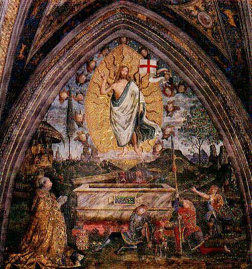 复活 The Resurrection (1492 - 1494)，宾杜里乔