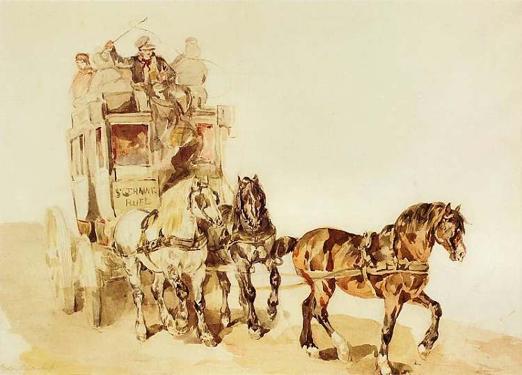 法国驿马车 Dyliżans Francuski (1835)，彼得亚雷