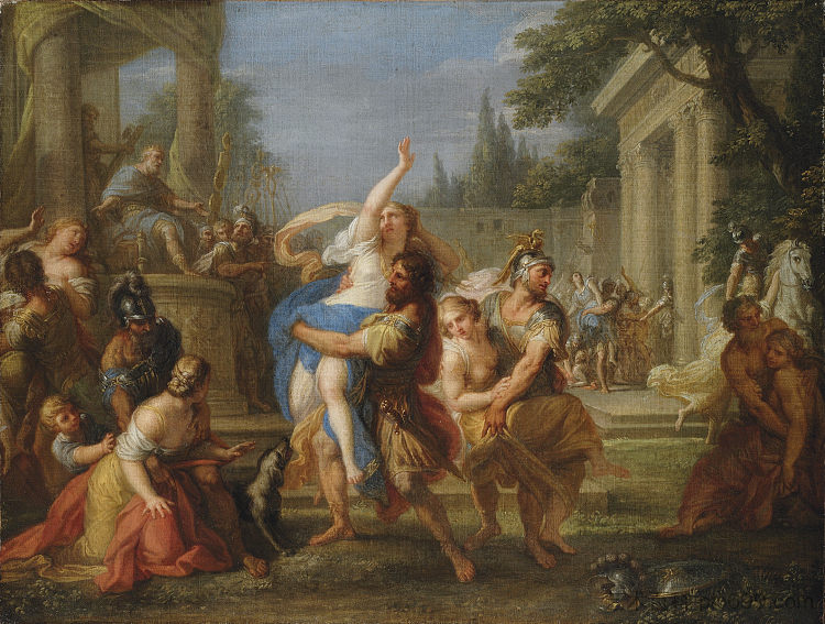 萨宾妇女的强奸案 The Rape of the Sabine Women，普拉西多·科斯坦齐