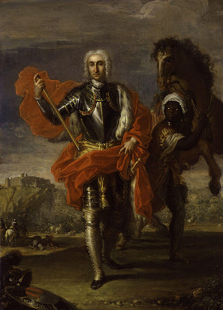 乔治·基思的肖像，第10代马里沙尔伯爵 Portrait of George Keith, 10th Earl Marischal (1752)，普拉西多·科斯坦齐