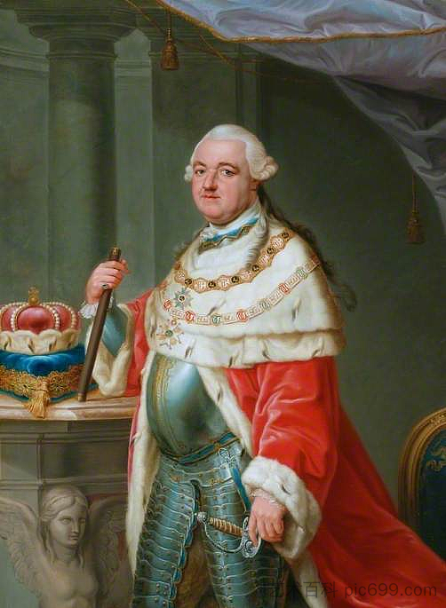 卡尔·西奥多，巴伐利亚选帝侯 Karl Theodore, Elector of Bavaria (c.1777)，蓬佩奥·巴托尼