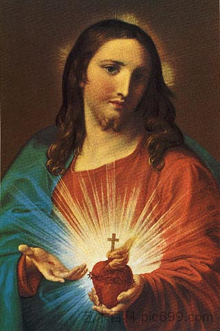 耶稣圣心 Sacred Heart of Jesus (1767)，蓬佩奥·巴托尼