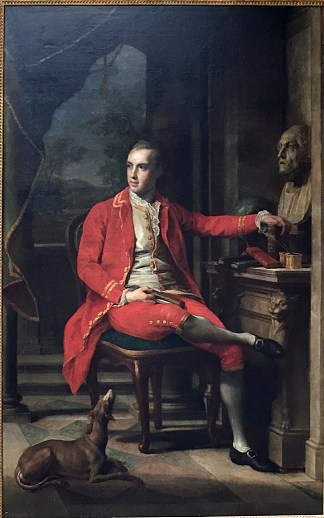 托马斯·埃斯特考特的肖像，《时尚先生》 Portrait of Thomas Estcourt, Esquire (1772)，蓬佩奥·巴托尼